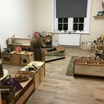 cooking activity area in day care