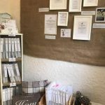 office corner with files